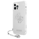 Kryt Guess GUHCP12LKS4GSI pro iPhone 12 Pro Max - transparentní