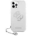 Kryt Guess GUHCP12LKS4GSI pro iPhone 12 Pro Max - transparentní