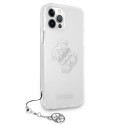 Kryt Guess GUHCP12LKS4GSI pro iPhone 12 Pro Max - transparentní