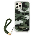 Kryt Guess GUHCP12LKSARKA iPhone 12 Pro Max - zelená/khaki