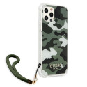 Kryt Guess GUHCP12LKSARKA iPhone 12 Pro Max - zelená/khaki
