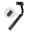 AG PREMIUM SSTR-L13 Extra dlouhá selfie teleskopická tyč s tripodem a Bluetooth, délka 21-113cm, černá