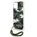 Kryt Guess GUHCP12LKSARKA iPhone 12 Pro Max - zelená/khaki
