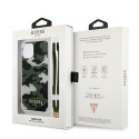 Kryt Guess GUHCP12LKSARKA iPhone 12 Pro Max - zelená/khaki