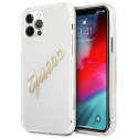 Kryt Guess GUHCP12LKTRSVGO iPhone 12 Pro Max - transparentní