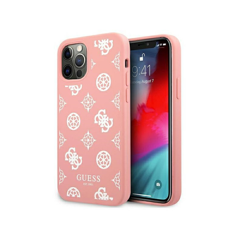 Kryt Guess GUHCP12LLSPEWPI pro iPhone 12 Pro Max - pink/pink
