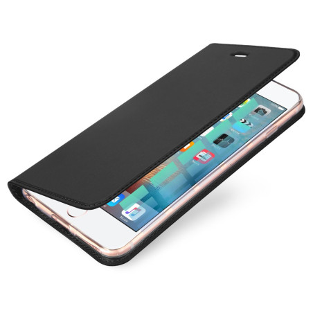 DUX DUCIS SkinPro kryt typu kniha pro iPhone 6/6S, tmavě šedý