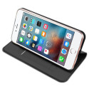 DUX DUCIS SkinPro kryt typu kniha pro iPhone 6/6S, tmavě šedý