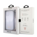 Kryt Guess 4G CHAIN pro iPhone 12/12 Pro – transparent
