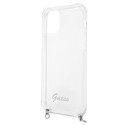 Kryt Guess 4G CHAIN pro iPhone 12/12 Pro 6.1" - transparent