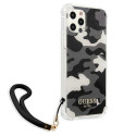 Kryt Guess Camouflage pro iPhone 12/12 Pro black/black