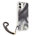 Kryt Guess Marble GUHCP12SKSMAGR iPhone 12 mini šedá