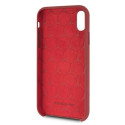 Kryt Mercedes SILICONE LINE iPhone XR – červený