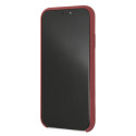 Kryt Mercedes SILICONE LINE iPhone XR – červený