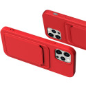 Pouzdro Hurtel pro iPhone 12 Pro Max - oranžové