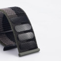 DUX DUCIS Sport Loop Textilní řemínek pro Apple Watch 42/44/45/49mm, černo-šedý