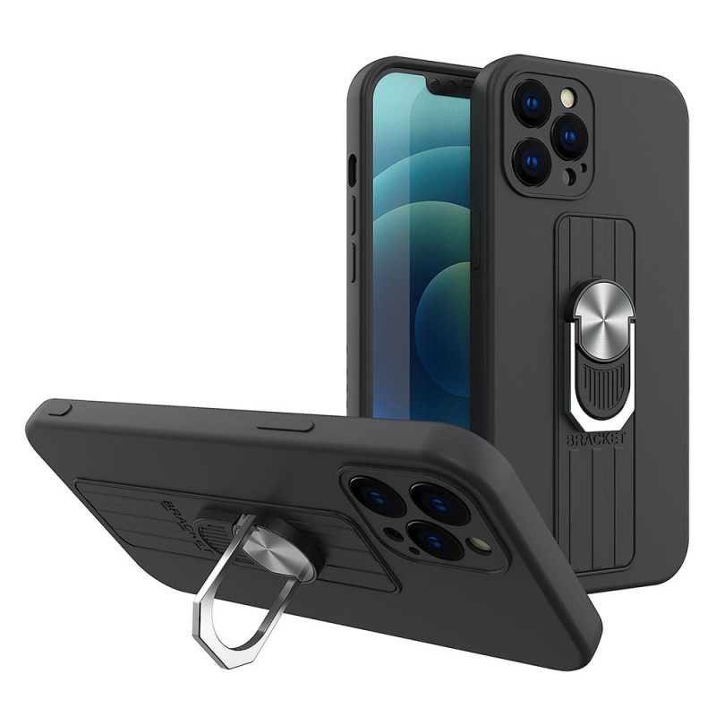 Kryt Hurtel RING CASE pro iPhone 13 mini - černý