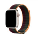 DUX DUCIS Sport Loop Textilní řemínek pro Apple Watch 42/44/45/49mm, fialovo-zelený