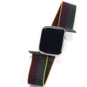 DUX DUCIS Sport Loop Textilní řemínek pro Apple Watch 42/44/45/49mm, fialovo-zelený
