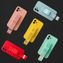 Hurtel gelové pouzdro s řemínkem iPhone X/XS – červené