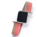 DUX DUCIS Sport Loop Textilní řemínek pro Apple Watch 42/44/45/49mm, hnědo-růžový