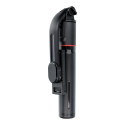 AG PREMIUM SSTR-L13 Extra dlouhá selfie teleskopická tyč s tripodem a Bluetooth, délka 21-113cm, černá
