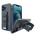 Pouzdro Hurtel pro iPhone 12 mini - navy blue