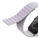 Řemínek UNIQ REVIX pro Apple Watch 42/44/45/49mm - lilac-white