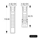 Řemínek Hurtel STRAP TRIPLE PROTECTION pro Apple Watch 38/40/41 mm m