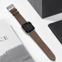 Řemínek Hurtel Strap Leather pro Apple Watch 38/40/41 mm - tmavě hn