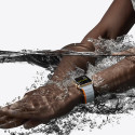 DUX DUCIS Strap LD Magnetický silikonový řemínek pro Apple Watch 38/40/41, šedo-oranžový