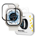 Wozinsky FULL GLUE ochranné sklo pro Apple Watch Ultra 49mm - černé
