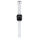 Řemínek Karl Lagerfeld 3D RUBBER CHOUPETTE pro Apple Watch - bílá