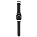 Řemínek Karl Lagerfeld 3D Rubber Choupette pro Apple Watch - černý