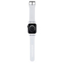 Řemínek Karl Lagerfeld 3D Rubber pro Apple Watch 42/44/45/49mm - bí