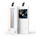 DUX DUCIS Strap LD Magnetický silikonový řemínek pro Apple Watch 38/40/41, šedo-oranžový