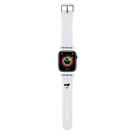 Řemínek Karl Lagerfeld 3D Rubber CHOUPETTE Heads pro Apple Watch 38/