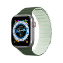DUX DUCIS Strap LD Magnetický silikonový řemínek pro Apple Watch 38/40/41, zelený