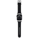 Řemínek Karl Lagerfeld 3D Rubber Karl Head pro Apple Watch - černý
