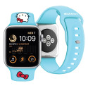Řemínek Hello Kitty SILICONE KITTY HEAD pro Apple Watch 38/40/41mm -