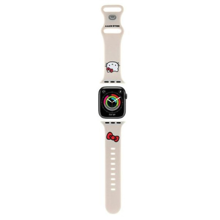 Řemínek Hello Kitty pro Apple Watch 38/40/41mm - béžový