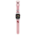 Řemínek Hello Kitty pro Apple Watch 38/40/41mm - růžová