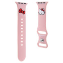 Řemínek Hello Kitty pro Apple Watch 38/40/41mm - růžová