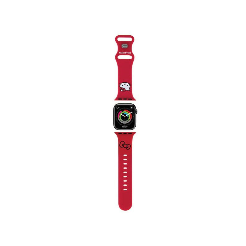 Řemínek Hello Kitty pro Apple Watch 38/40/41mm - červený