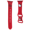 Řemínek Hello Kitty pro Apple Watch 38/40/41mm - červený