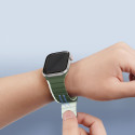 DUX DUCIS Strap LD Magnetický silikonový řemínek pro Apple Watch 38/40/41, zelený