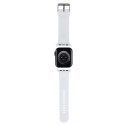 Řemínek Karl Lagerfeld 3D Rubber pro Apple Watch 38/40/41mm - bílý