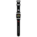 Řemínek Hello Kitty pro Apple Watch 42/44/45/49mm černý