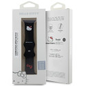 Řemínek Hello Kitty pro Apple Watch 42/44/45/49mm černý