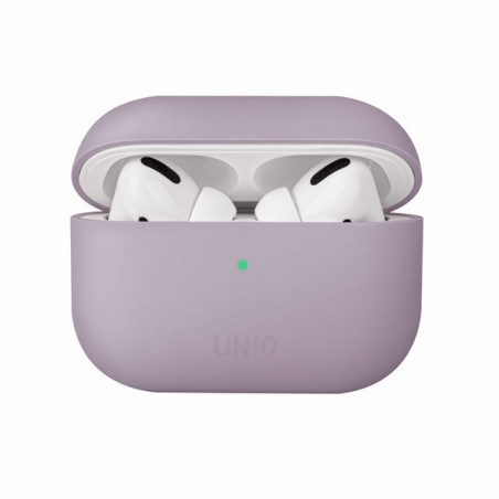 Kryt UNIQ LINO pro AirPods Pro – levandulová